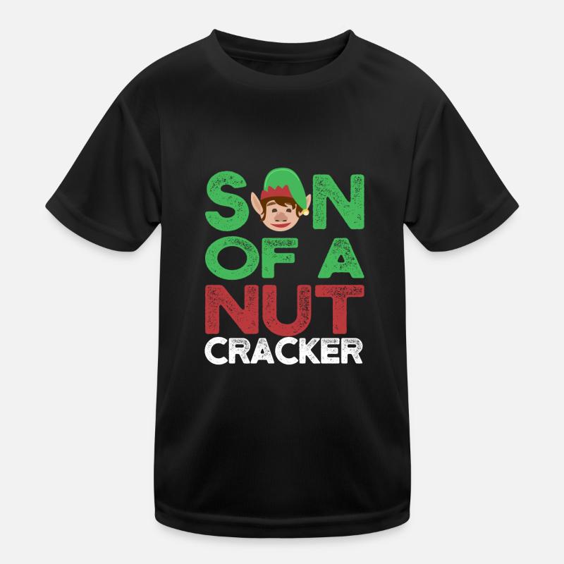 Noël Noël elfe gnome T-shirt sport Enfant
