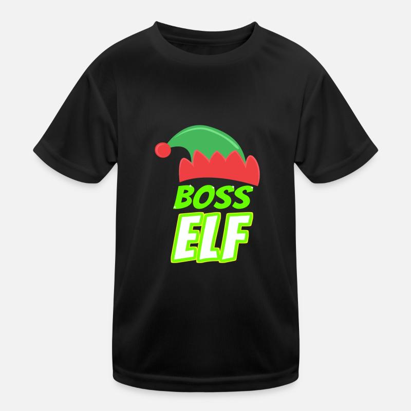 Elf Elf Gift Kids Functional T-Shirt