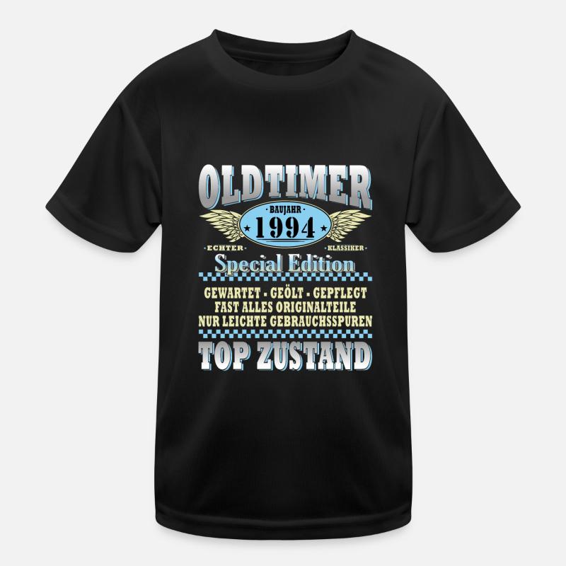 30th Birthday Classic Car 1994 Kids Functional T-Shirt