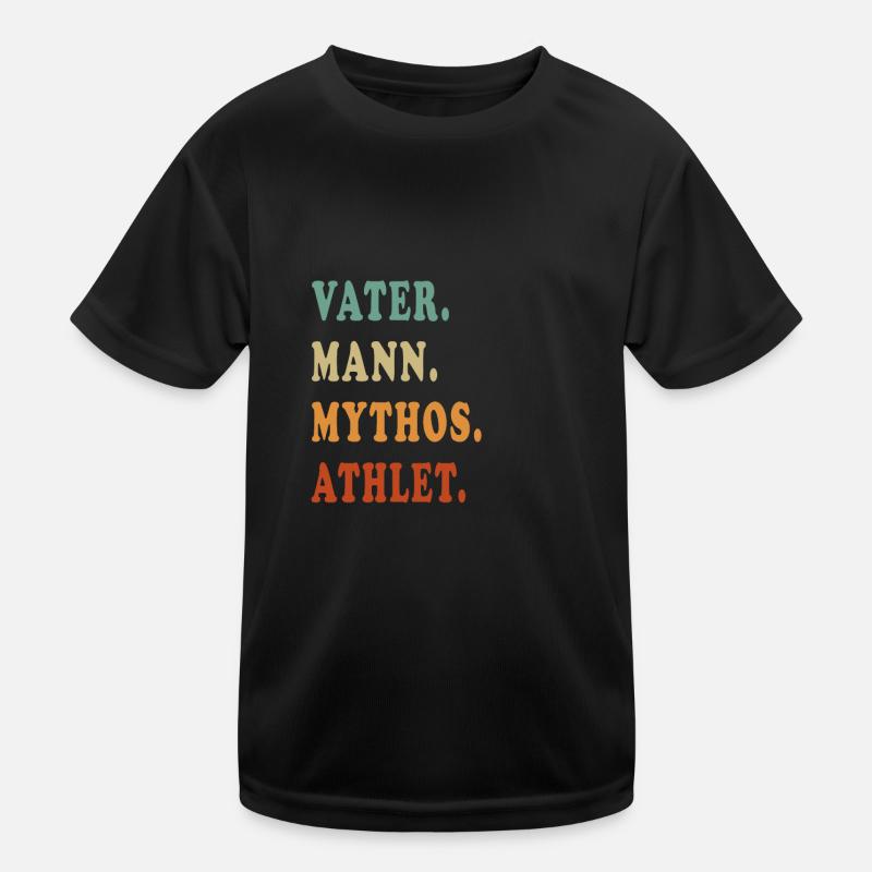 Mythe du père athlète T-shirt sport Enfant