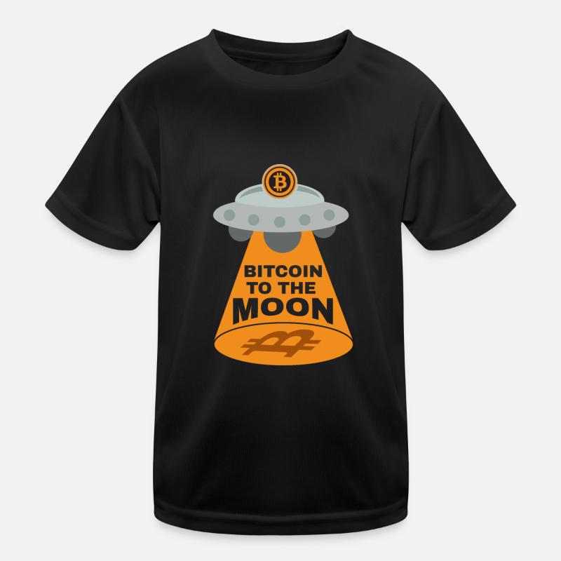 Satoshi Nakamoto Conception du Bitcoin BTC T-shirt sport Enfant