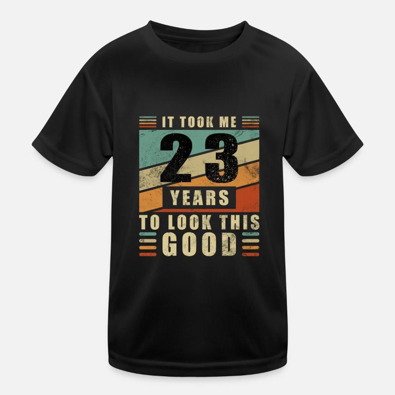 23 Birthday 23 years 23 Years 23 Age 23 Age Kids Functional T-Shirt