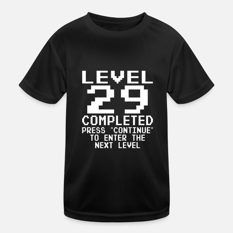Niveau 29 Terminé T-shirt sport Enfant