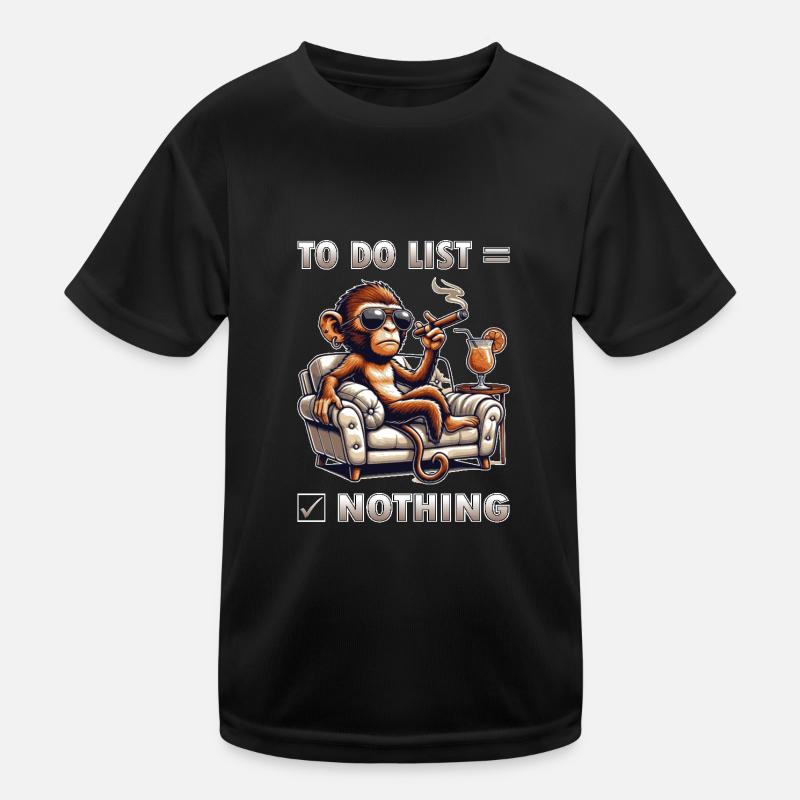 To Do List - Nothing Kids Functional T-Shirt