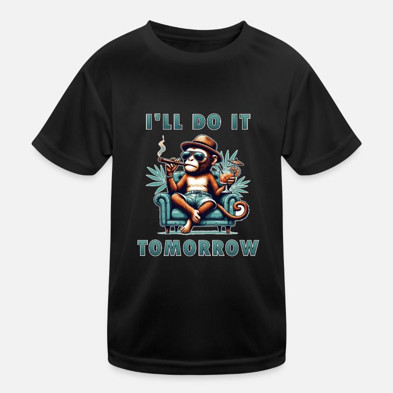I'll do it tomorrow Kids Functional T-Shirt