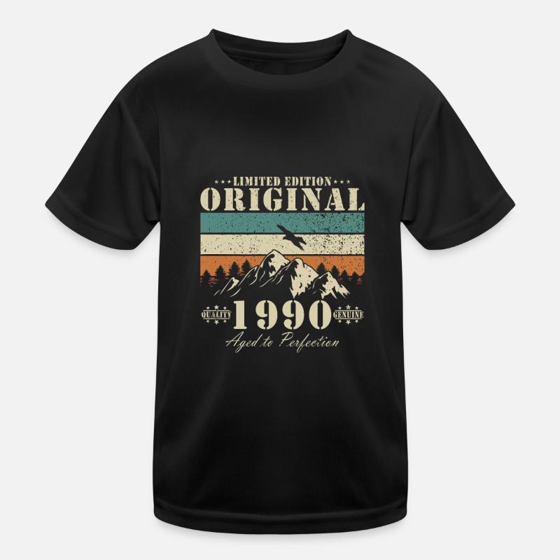Born in 1990 Kids Functional T-Shirt