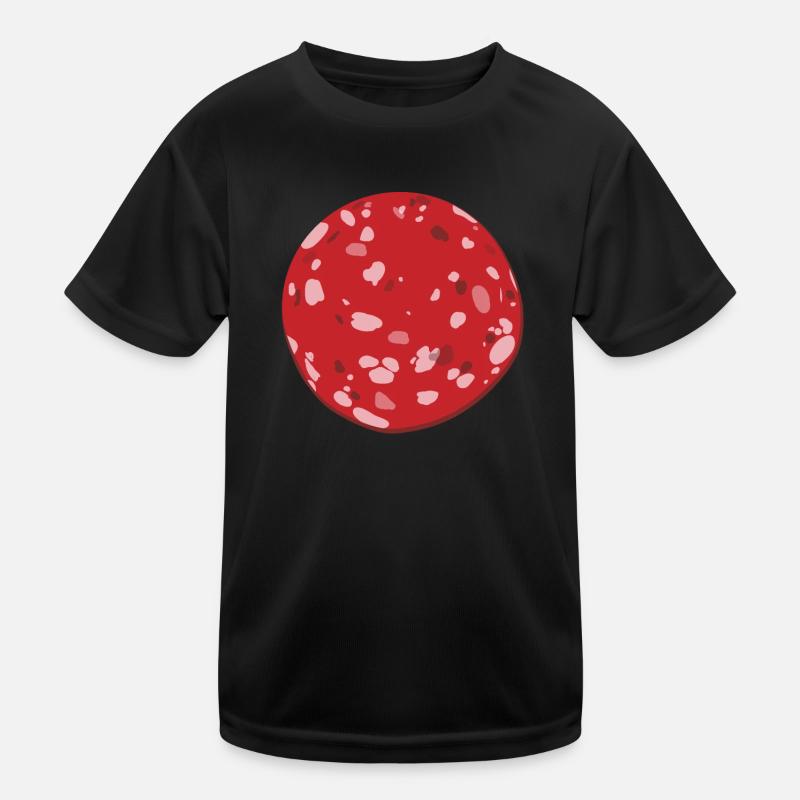 Blutwurst Karneval Kostüm Wurst Fleischesser Kinder Funktions-T-Shirt