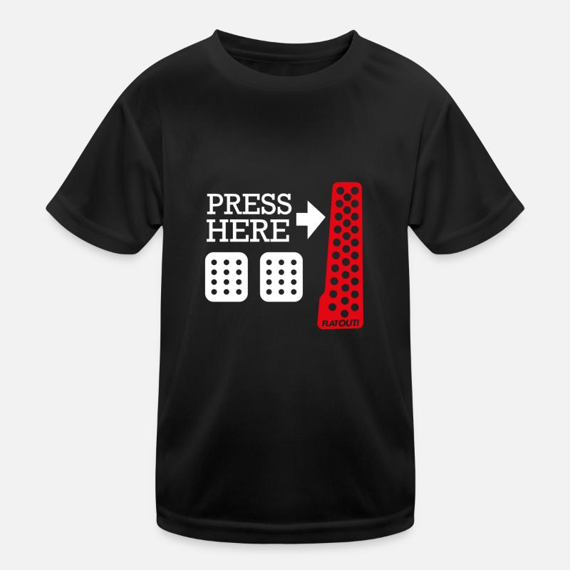 Press Here T-shirt sport Enfant