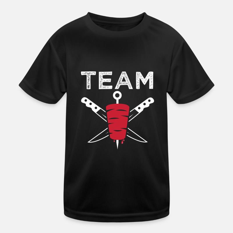 team kebab team kebab Turkish restaurant Kids Functional T-Shirt