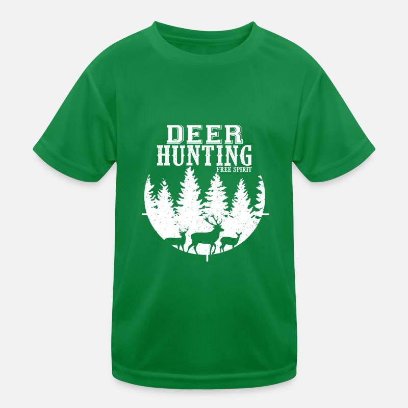 hunting cool gift grandpa Kids Functional T-Shirt