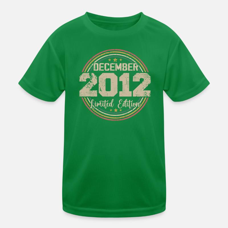 Die Legenden wurden im Dezember 2012 - 2012 geboren Kinder Funktions-T-Shirt