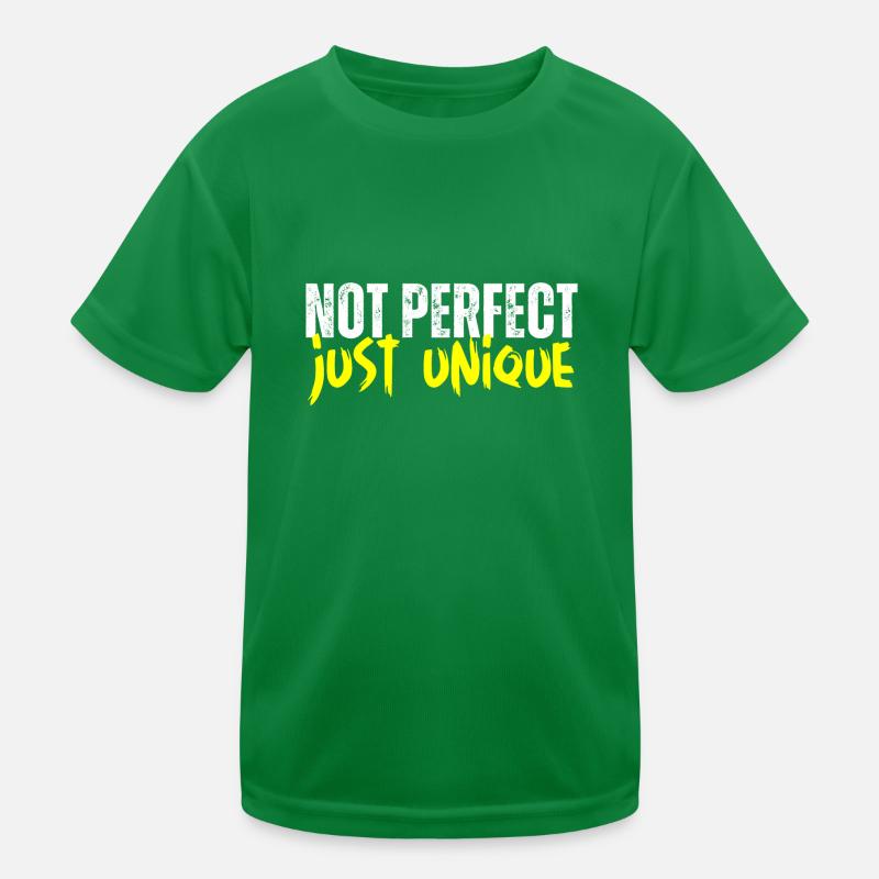 Pas parfait, juste unique T-shirt sport Enfant