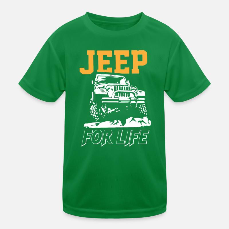 Plans avec Jeeps T-shirt sport Enfant