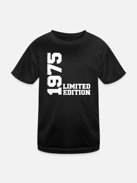 Cadeau Anniversaire Millésime 1975 Classique 1975 - T-shirt sport Enfant - noir - Devant