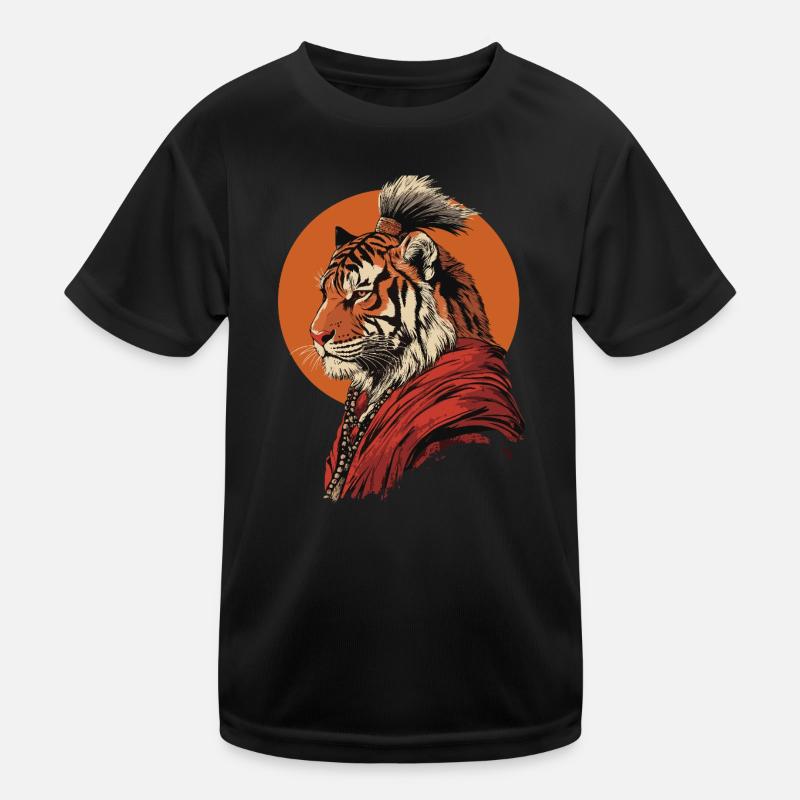 Moine Tigre T-shirt sport Enfant