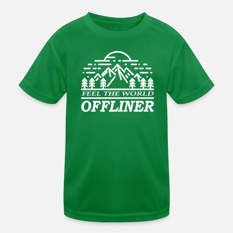 OFF Feel The World Kids Functional T-Shirt