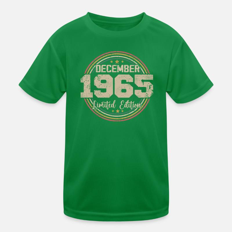 Die Legenden wurden im Dezember 1965 - 1965 geboren Kinder Funktions-T-Shirt