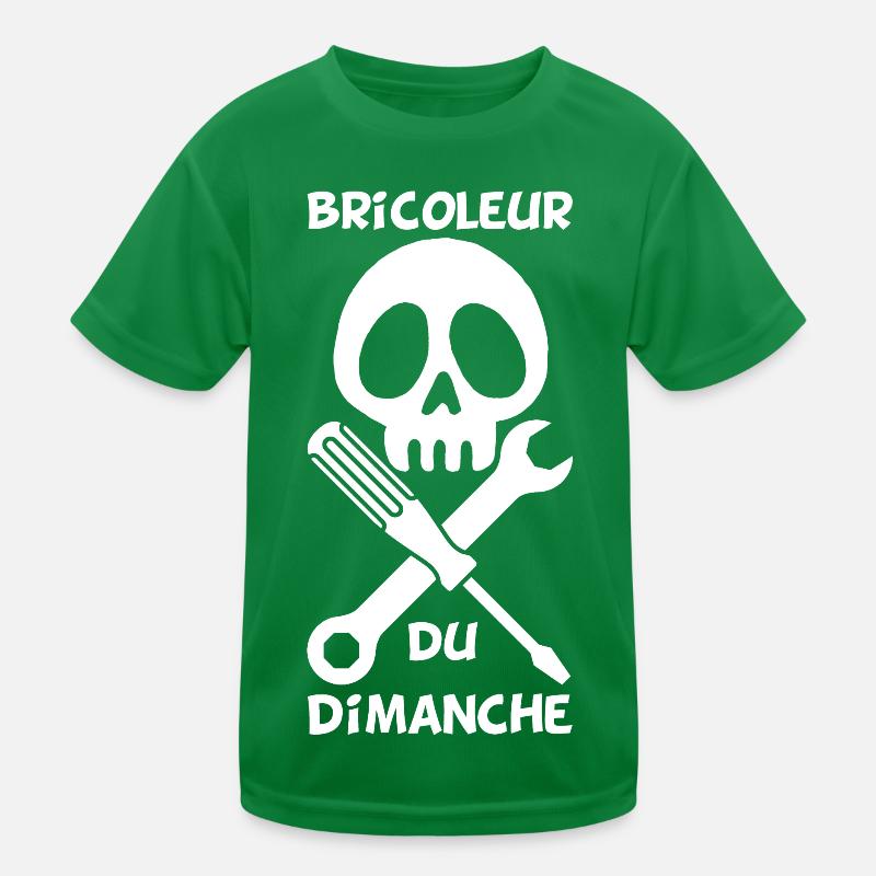 Bricoleur du dimanche (blanc) T-shirt sport Enfant
