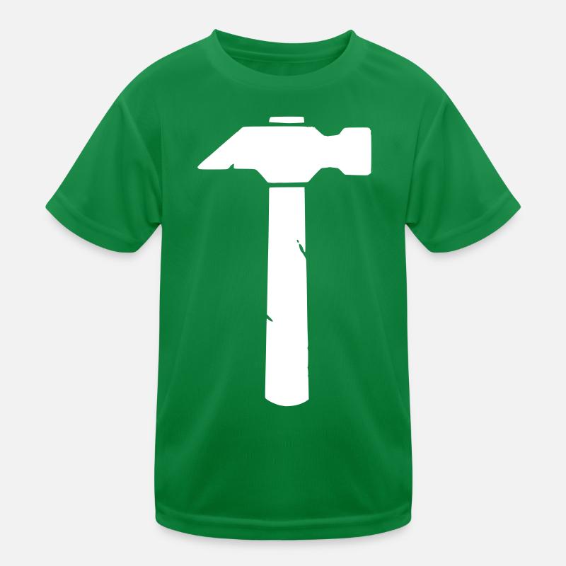 Icône Hammer Tool Minimaliste T-shirt sport Enfant