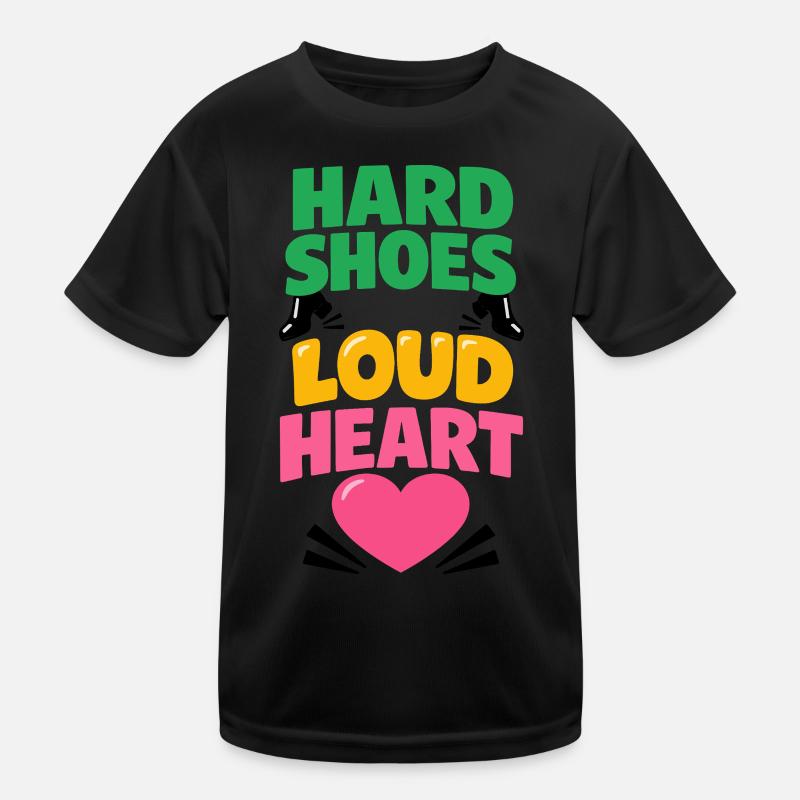 Irischer Tanz Step-dancing Celtic Fan Kinder Funktions-T-Shirt