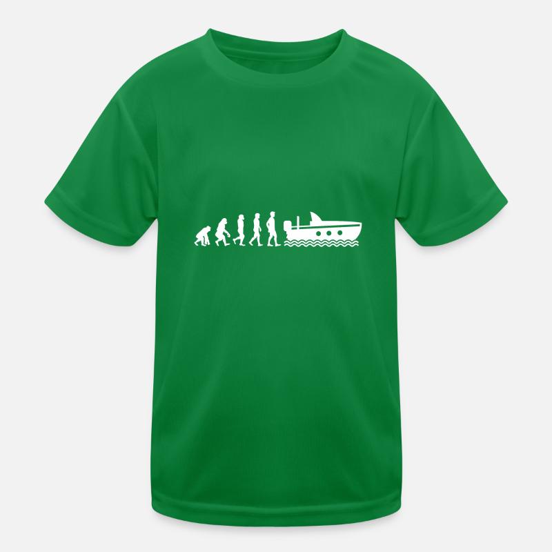 Boat Evolution Kinder Funktions-T-Shirt