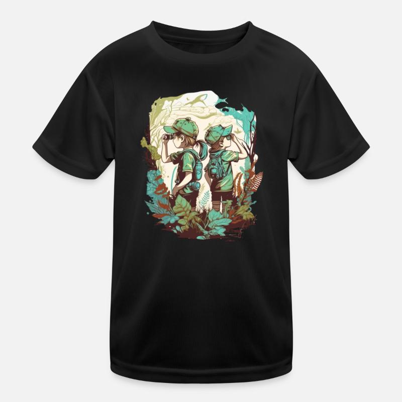The little explorers Kids Functional T-Shirt
