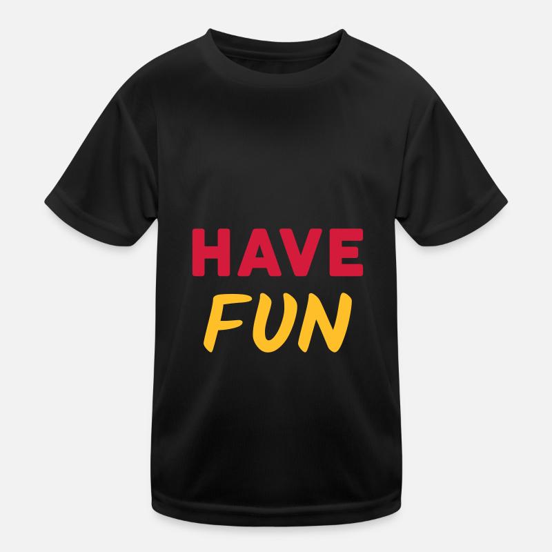 ★ Couleurs de conception modifiables ★ Amusez-vous T-shirt sport Enfant