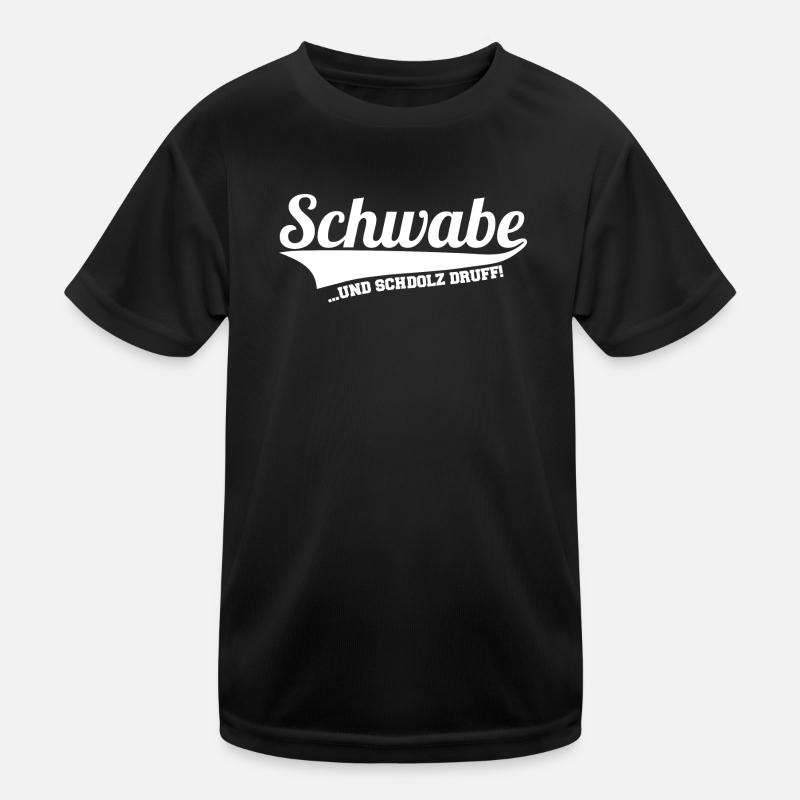 Schwabe - Schwäbisch Kinder Funktions-T-Shirt