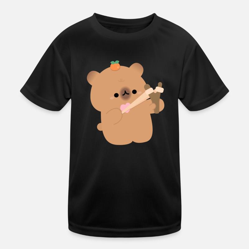 L’amour du capybara T-shirt sport Enfant