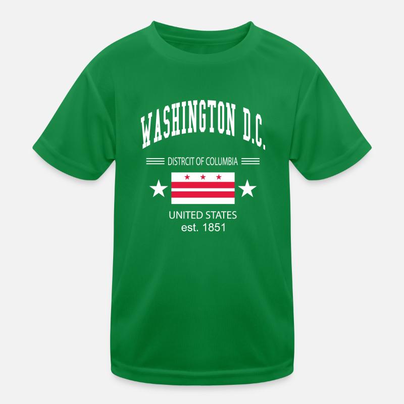 Washington DC Kids Functional T-Shirt