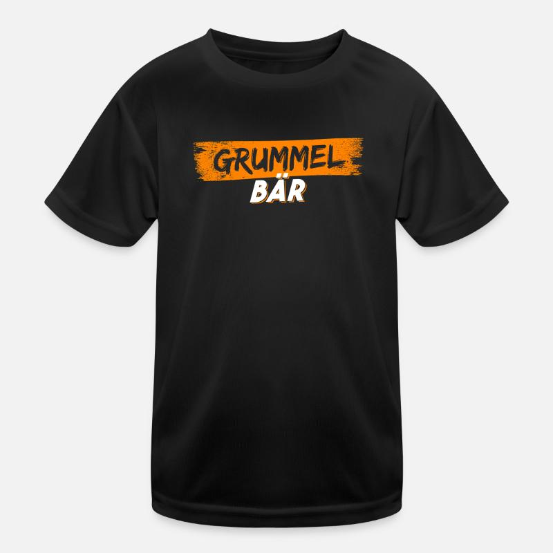 Grummelbär | Spitzname | Kinder | Geburtstag | Bär Kinder Funktions-T-Shirt