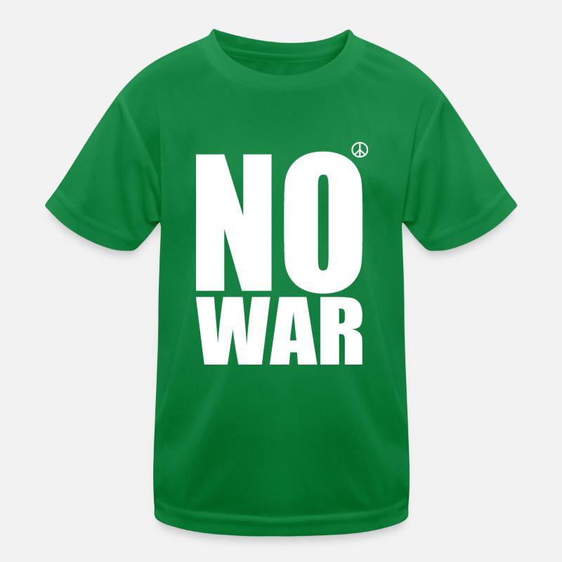 No war Kinder Funktions-T-Shirt