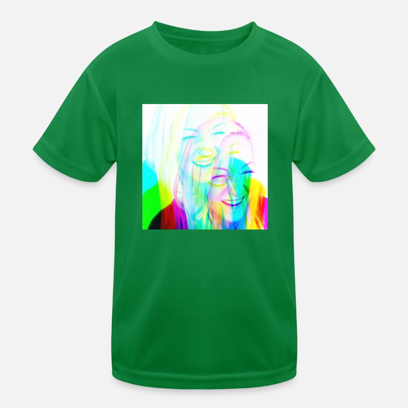 Mutti Psychedelic Kinder Funktions-T-Shirt