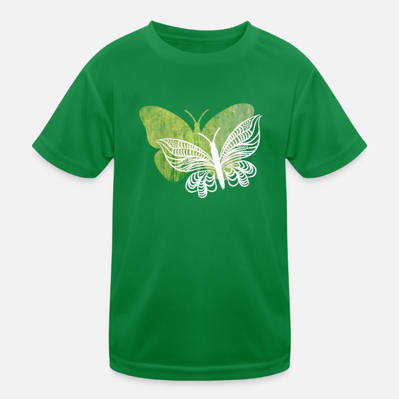 Ich liebe Schmetterlinge Kinder Funktions-T-Shirt
