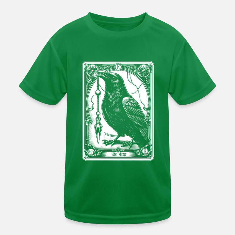 Corbeau Pendule Tarot T-shirt sport Enfant