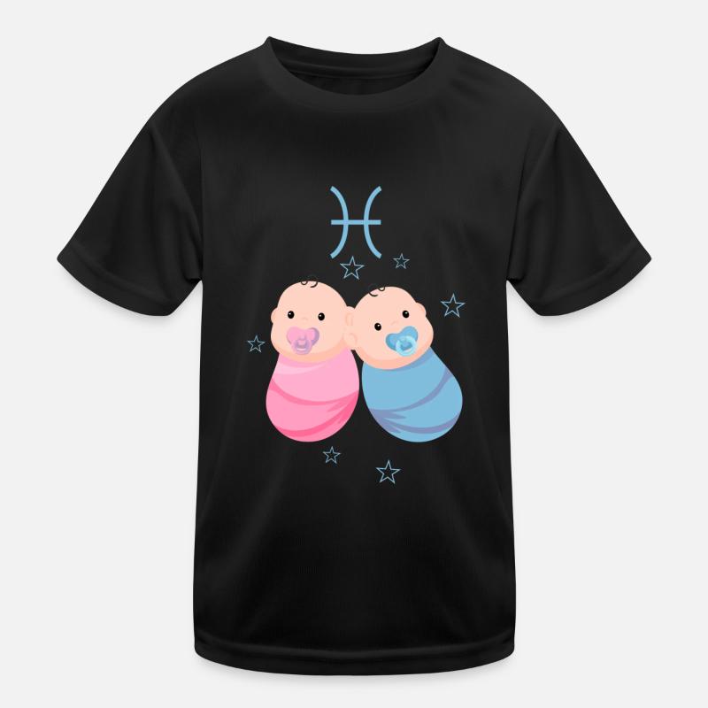 Zwilling Kinder Funktions-T-Shirt