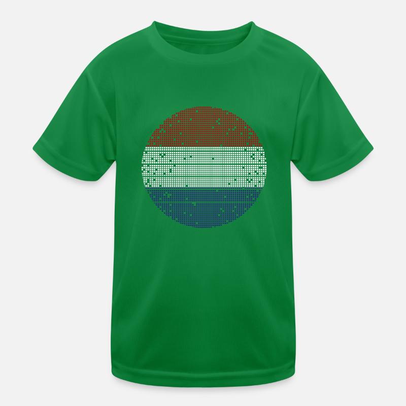 Netherlands Flag Holland Dutch Flag Kids Functional T-Shirt