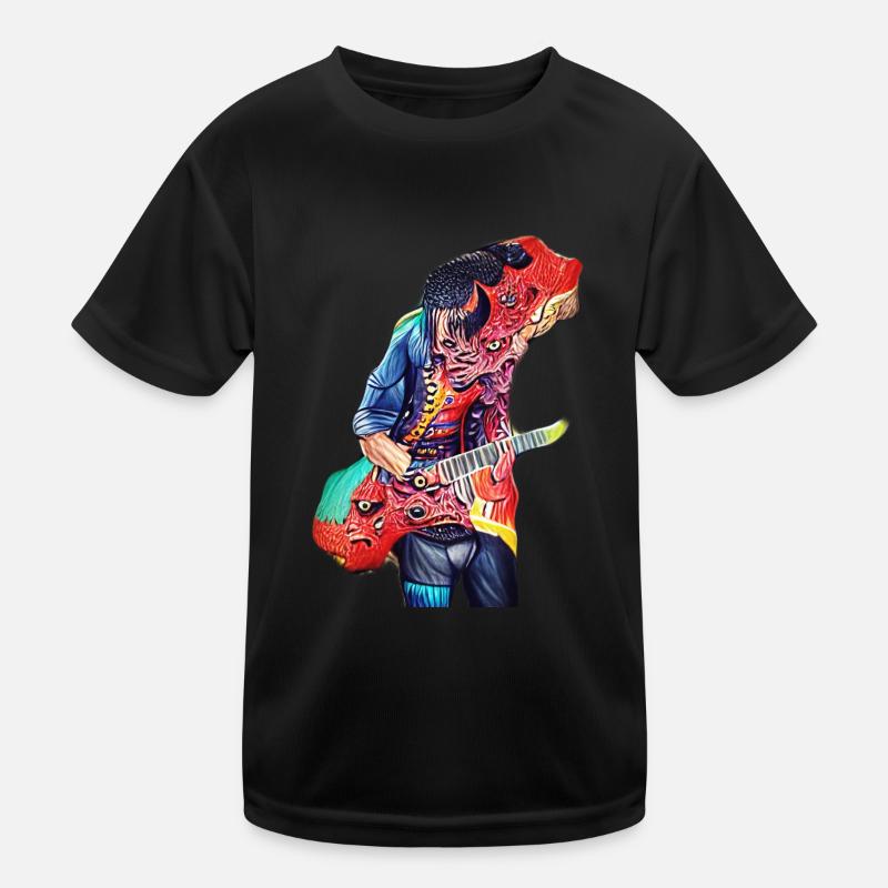 Demon Gitarrist Kinder Funktions-T-Shirt