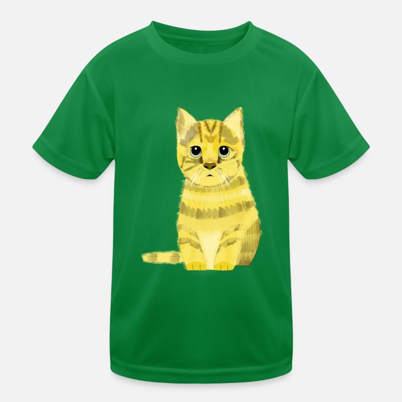 Chat fortune T-shirt sport Enfant