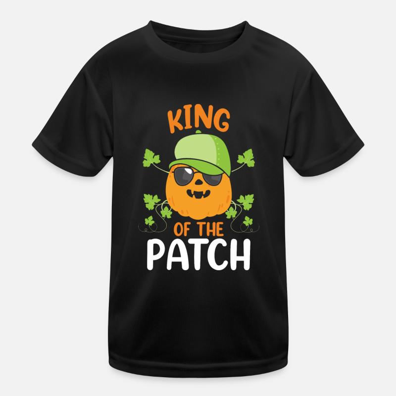 Halloween Roi du Patch T-shirt sport Enfant