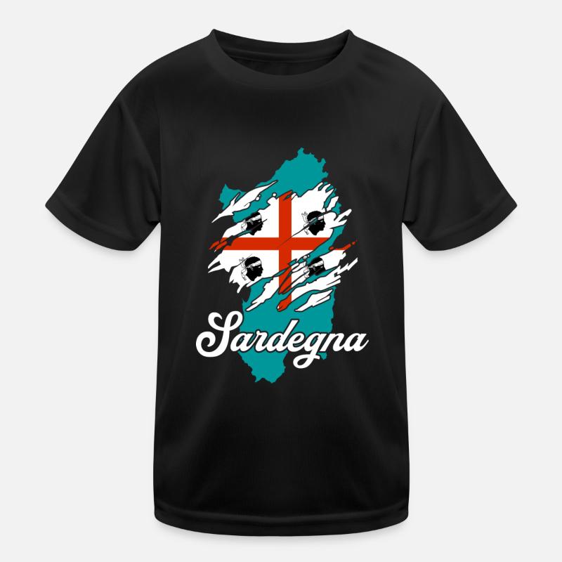 Île de Sardaigne T-shirt sport Enfant