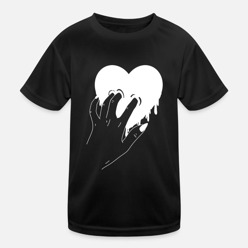 Herzschmerz Kinder Funktions-T-Shirt