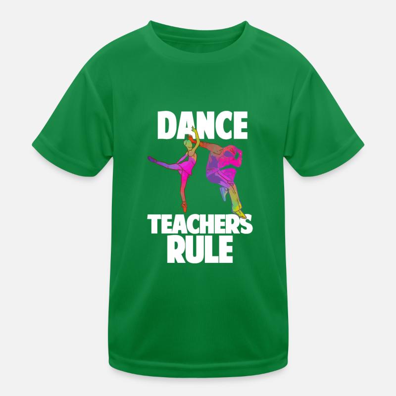 Professeur de danse Règle Professeur de danse Cadeau de l’école de danse T-shirt sport Enfant
