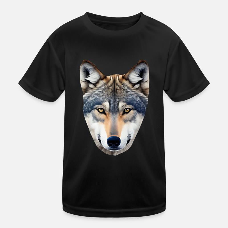 Loup T-shirt sport Enfant