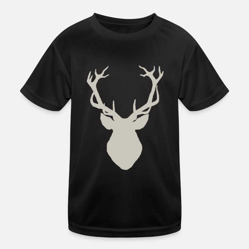 Cerf T-shirt sport Enfant