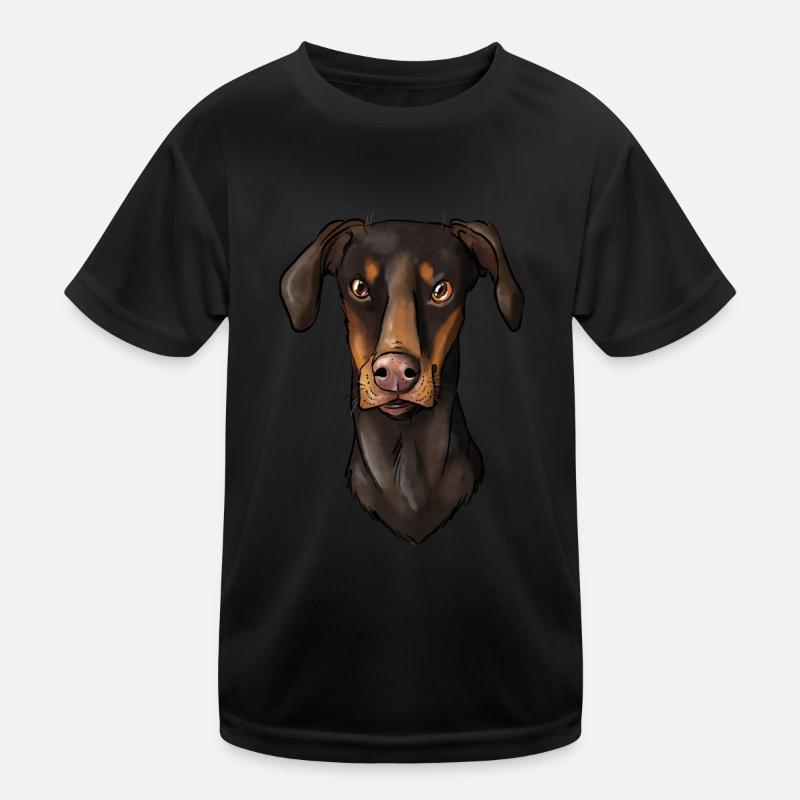 Doberman T-shirt sport Enfant