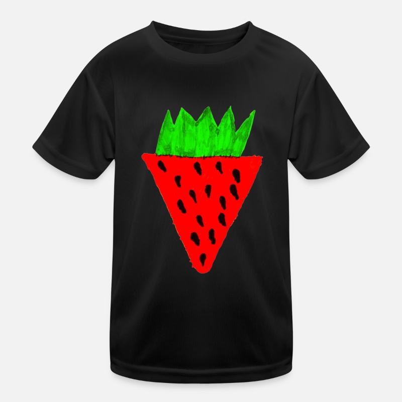 Fraise mignonne T-shirt sport Enfant