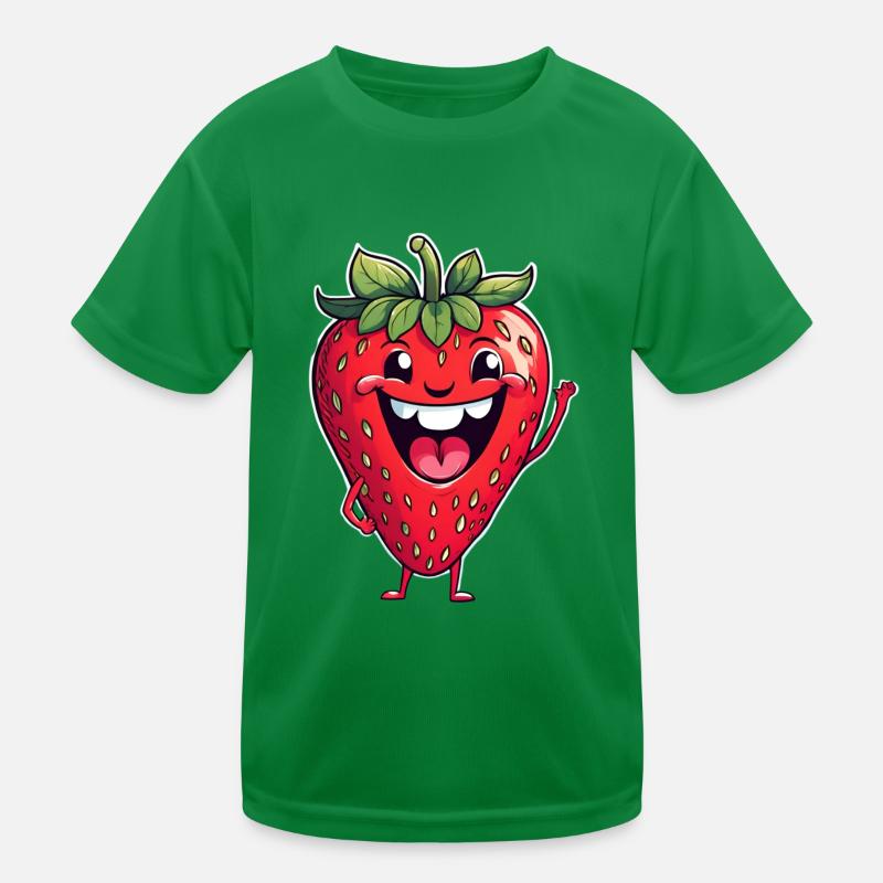Fraise T-shirt sport Enfant