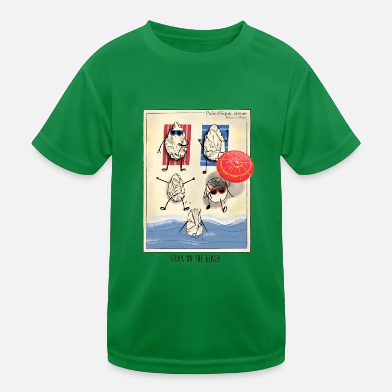 Silex on the beach 2 Kids Functional T-Shirt