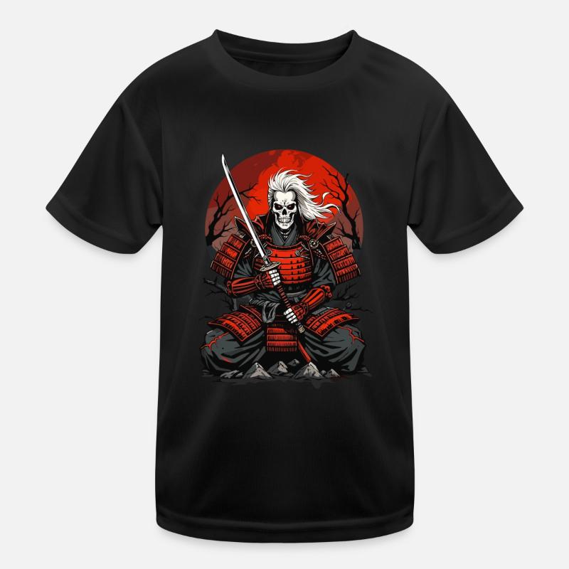 Uralte Samurai Kinder Funktions-T-Shirt